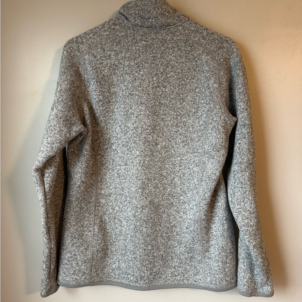 Patagonia Women's Better Sweater 1/4-Zip Fleece in Birch White - Picture 5 of 8